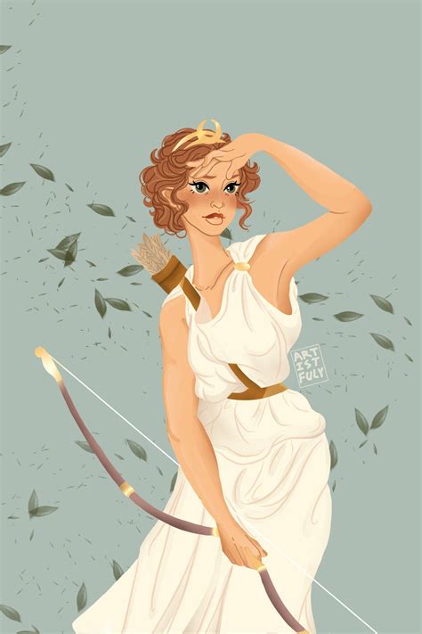 Pin on artemis in 2024 | Greek mythology art, Greek goddess art