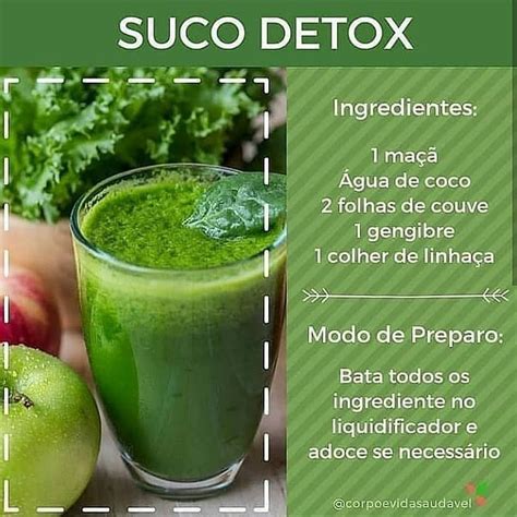Como Fazer O Suco Detox
