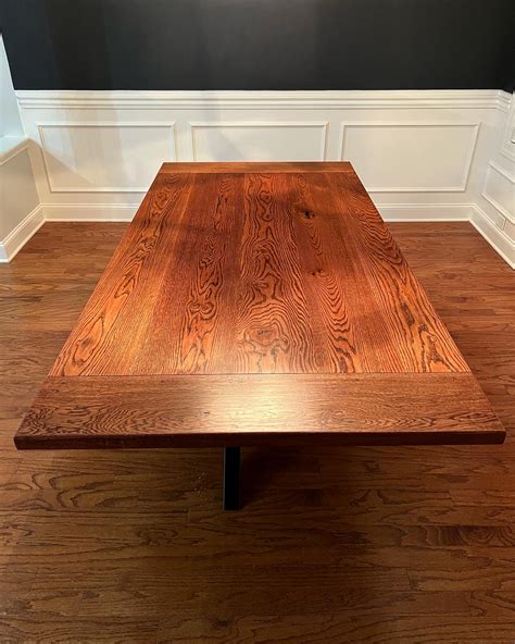 Red Oak Dining Table - Johnson Company Woodworking : Johnson Company