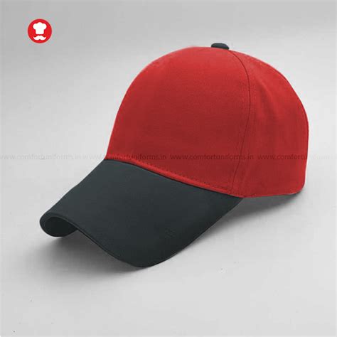 Red Promotional Cap For Housekeeping & Security Companies