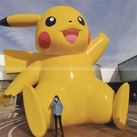 Giant Pikachu Statue