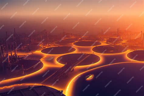 Premium Photo | Toxic industry