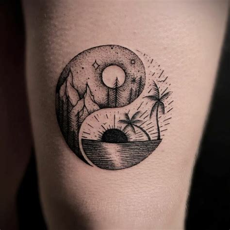 20 Yin And Yang Tattoo Ideas That Will Bring You Balance