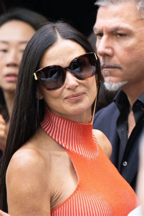 DEMI MOORE Arrives at Fendi Fashion Show in Milan 09/20/2023 – HawtCelebs