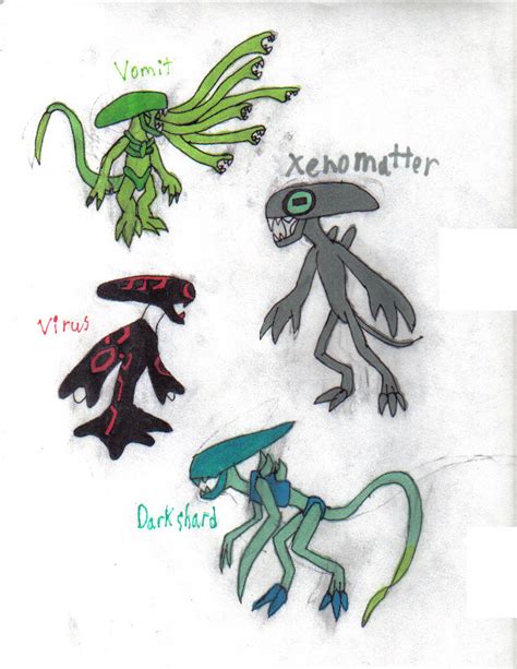 Ben 10 Xenomorph hybrids 2 by Xelku9 on DeviantArt