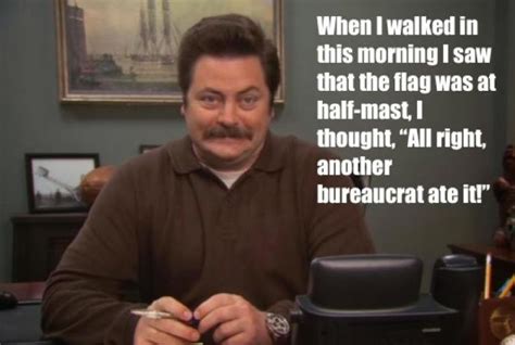 15 of the Funniest Ron Swanson Quotes Ever - GirlsAskGuys