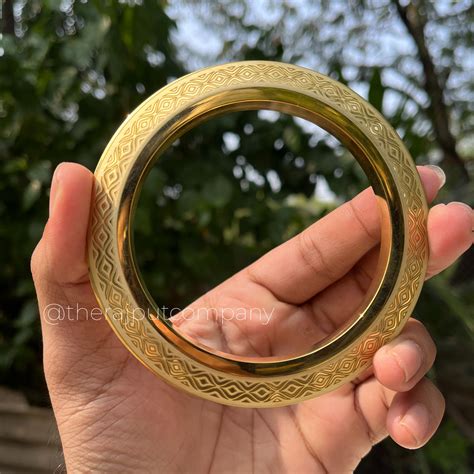 Men's Brass Kada – The Rajput Company
