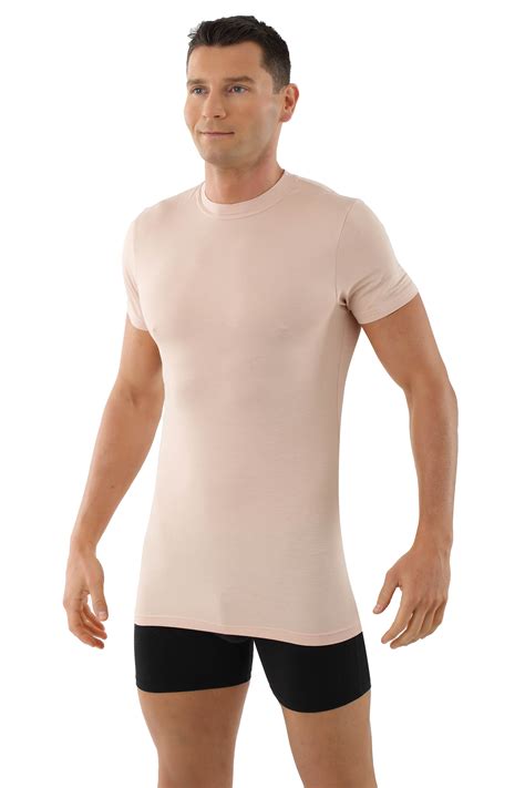 ALBERT KREUZ | Men's invisible undershirt "Stuttgart light" flat crew