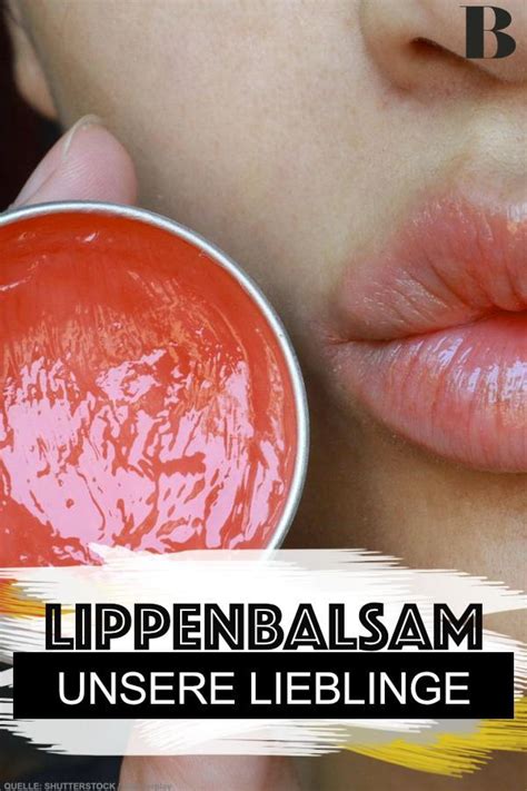 Lippenbalsam: Wir schwören auf diese Produkte | Lippenbalsam, Lippen ...