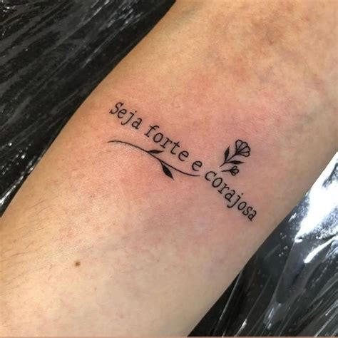 Tatuagem Forte E Corajosa - Tatuagem seja forte e corajosa: 30 ideias lindas para se inspirar