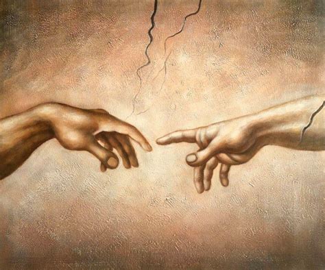 Wall Art: Michelangelo - Creation of Adam - Painting Reproduction
