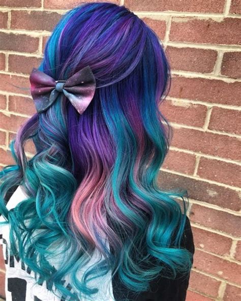 24 Incredible Galaxy Hair Color Ideas - Hairstyles VIP