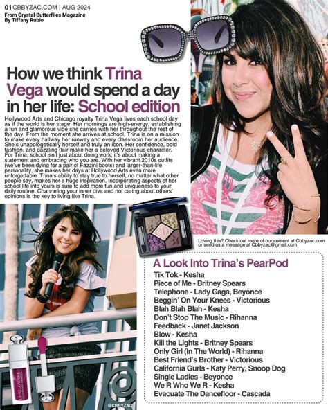 Crystal Butterflies Magazine on Instagram: "Trina Vega was known for