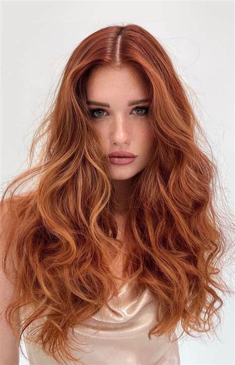 copper hair colour ideas hairstyles copper red haute