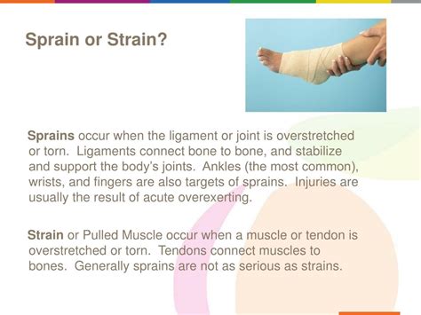 reducing strain  sprain injuries powerpoint