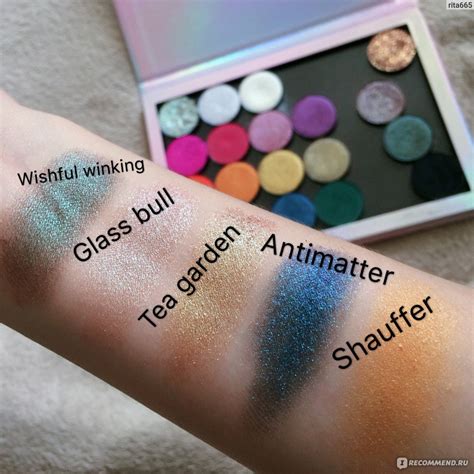 Тени для век ColourPop Pressed Powder - «Свотчи 19 оттенков + фото ...