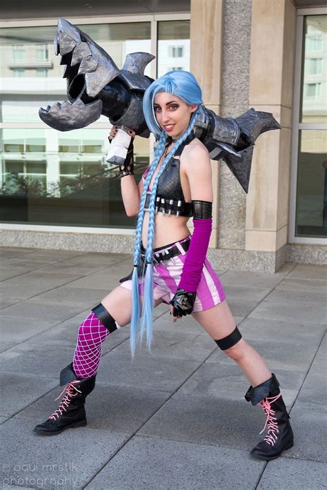 Animazement 2014 - Jinx from League of Legends | Jinx cosplay, League ...