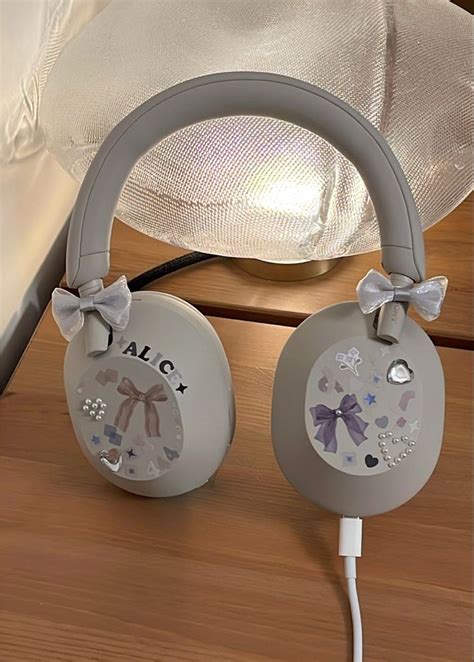 sony XM5 silver wireless headphones | Headphone decoration, Cute ...