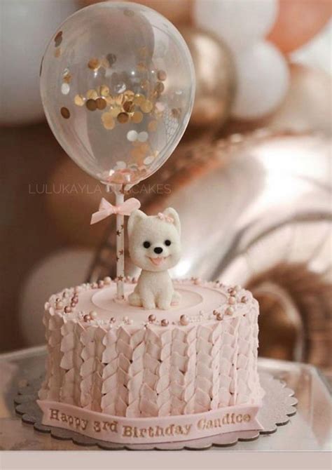 cute puppy dog cake kue cantik kue