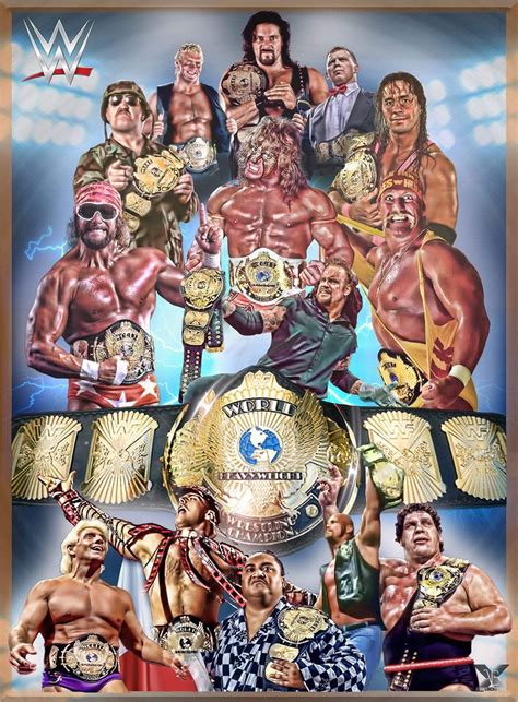 World Wrestling Federation Poster - Modern Poster Layouts