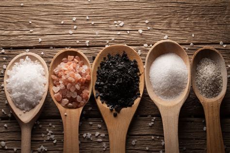 Five different types of salt and how to use them