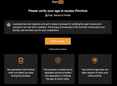 pornhub requires id  louisiana users  comply  states