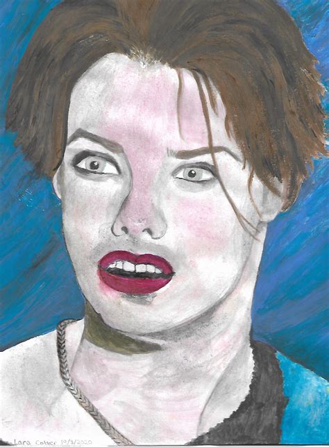 Did this painting of Dom. What does anyone think? 🖤🖤🖤 : r/yungblud