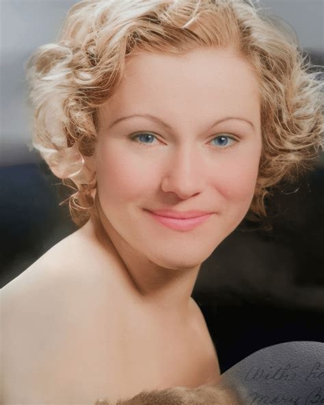 Beautiful Blonde woman, Mary, Circa 1905 : r/Colorization