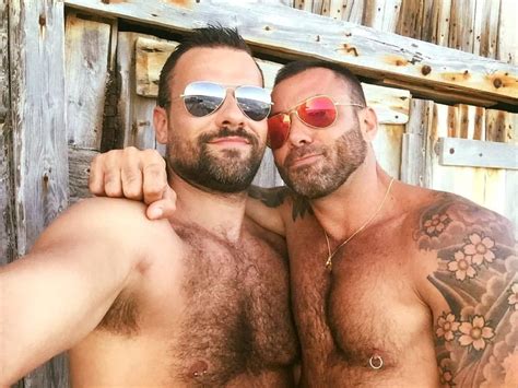 post   hairytwosome  image handsome bearded men hairy muscle