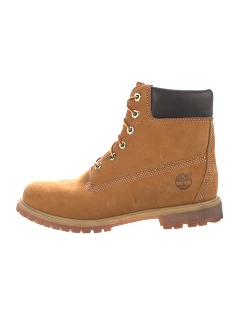 Timberland Leather Colorblock Pattern Combat Boots - Neutrals Boots ...