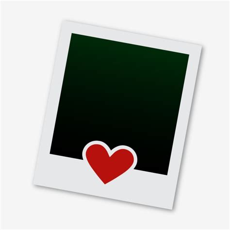 Polaroid Frame With Love, Polaroid, Frame, Love Frame PNG Transparent ...