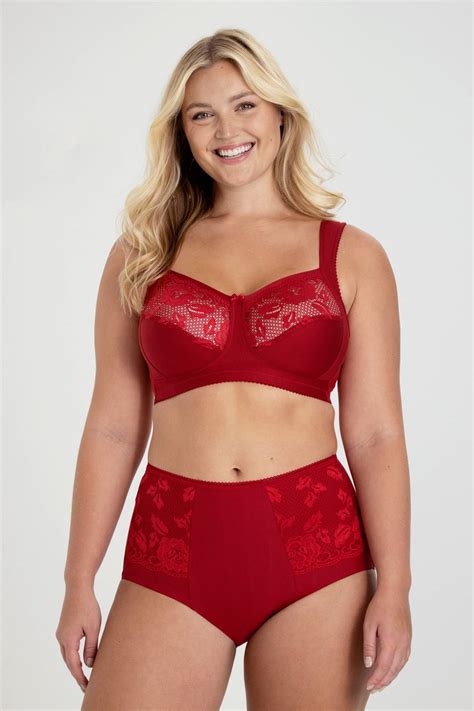 Lovely Lace Support bra – supportive cotton bra – Miss Mary