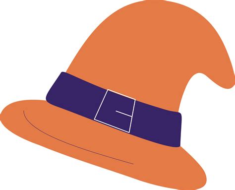 Hat wizard hat for the holiday. 10829746 Vector Art at Vecteezy