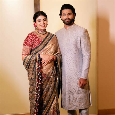CricketTimes.com on Instagram: "Ravindra Jadeja & his wife Rivaba at ...