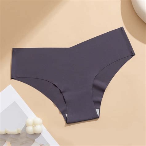 Seamless One Piece Women Sports Panties Low Waist Breathable Thin