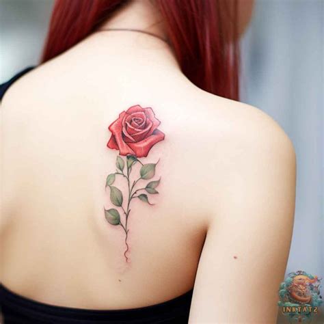 The Timeless Symbolism of the Red Rose Tattoo: A Closer Look at its ...