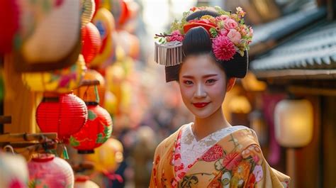 Premium Photo | Geisha Traditional Japanese female