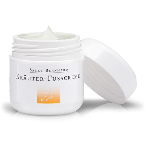 Kräuter-Fußcreme | Kräuterhaus Sanct Bernhard | Online-Shop.