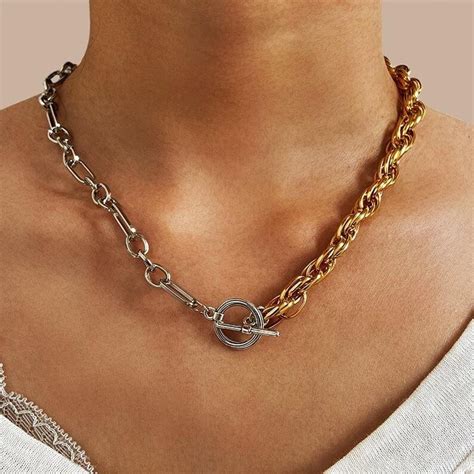 Luxury Fashion Multi-layered Snake Chain Necklace for Women - Etsy