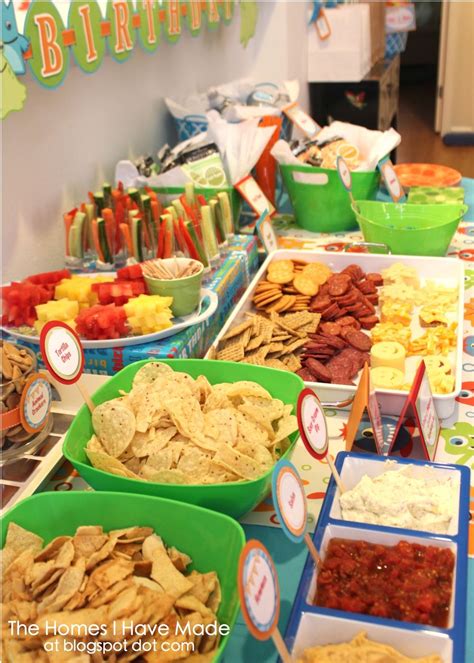 Birthday Party Finger Foods