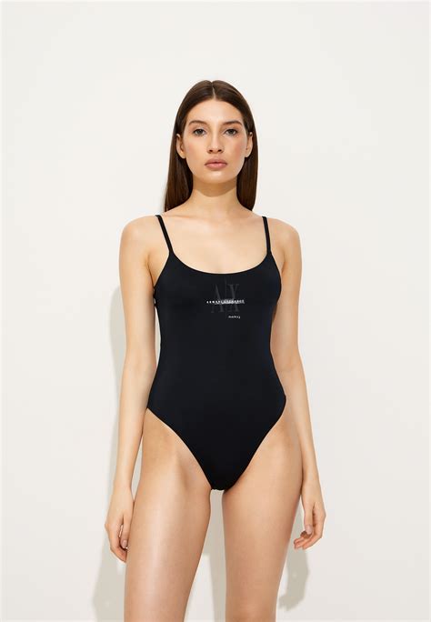 Купальник Armani Exchange, цвет: черный, RTLADH473901 — купить в ...