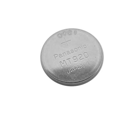 Panasonic Button Cell Battery mt920 Lithium Fits In Solar Casio Watch ...