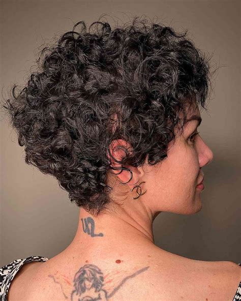 28 Cute Curly Pixie Cut Ideas for Girls with Curly Hair