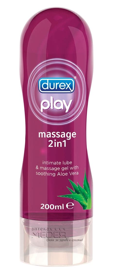 ДЮРЕКС | DUREX ГЕЛ МАСАЖЕН 2В1 АЛОЕ 200МЛ