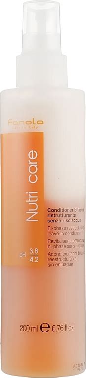 Fanola Nutri Care Bi-phase Conditioner Двухфазный спрей для волос ...