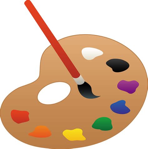 paint palette clip art 3