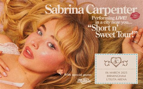 Sabrina Carpenter Tickets Sabrina Carpenter Tour Dates & Concerts🔅
