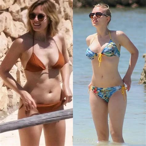 MCU Bikini : Elizabeth Olsen vs Scarlett Johansson : r/CelebBattles