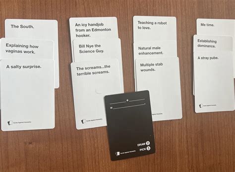 A Subreddit About a Card Game for Horrible People.