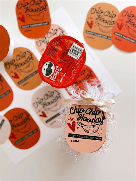 Chip Chip Hooray Pringles | Printable Valentines – The Letter Vee